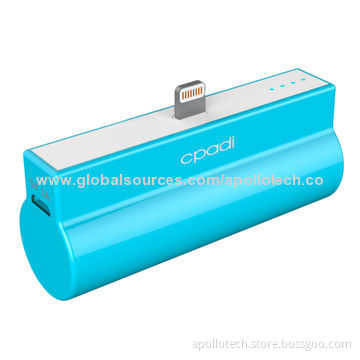 Portable Power Banks for iPhone 4/4S, with Standing Function, 2,000mAh Real Capacity, 5V/1A Output